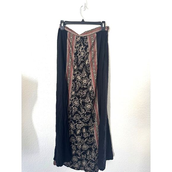 Cleobella Bohemian Western Side Slit Maxi Midi Skirt Size Medium - Picture 1 of 9
